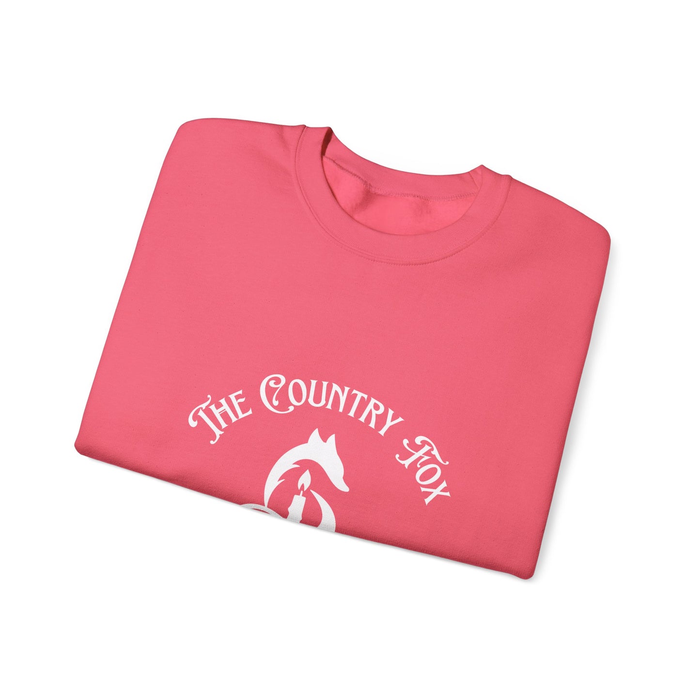 Country Fox Crewneck Sweatshirt — "The Country Fox" Logo Pullover