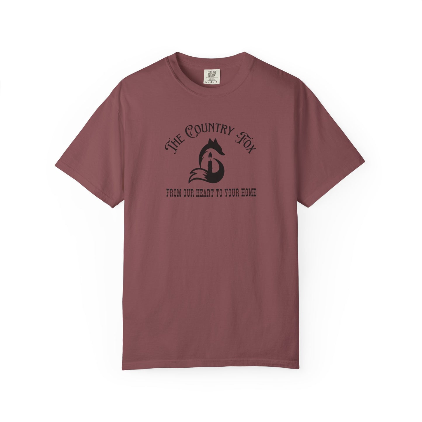 The Country Fox Unisex Garment-Dyed T-shirt