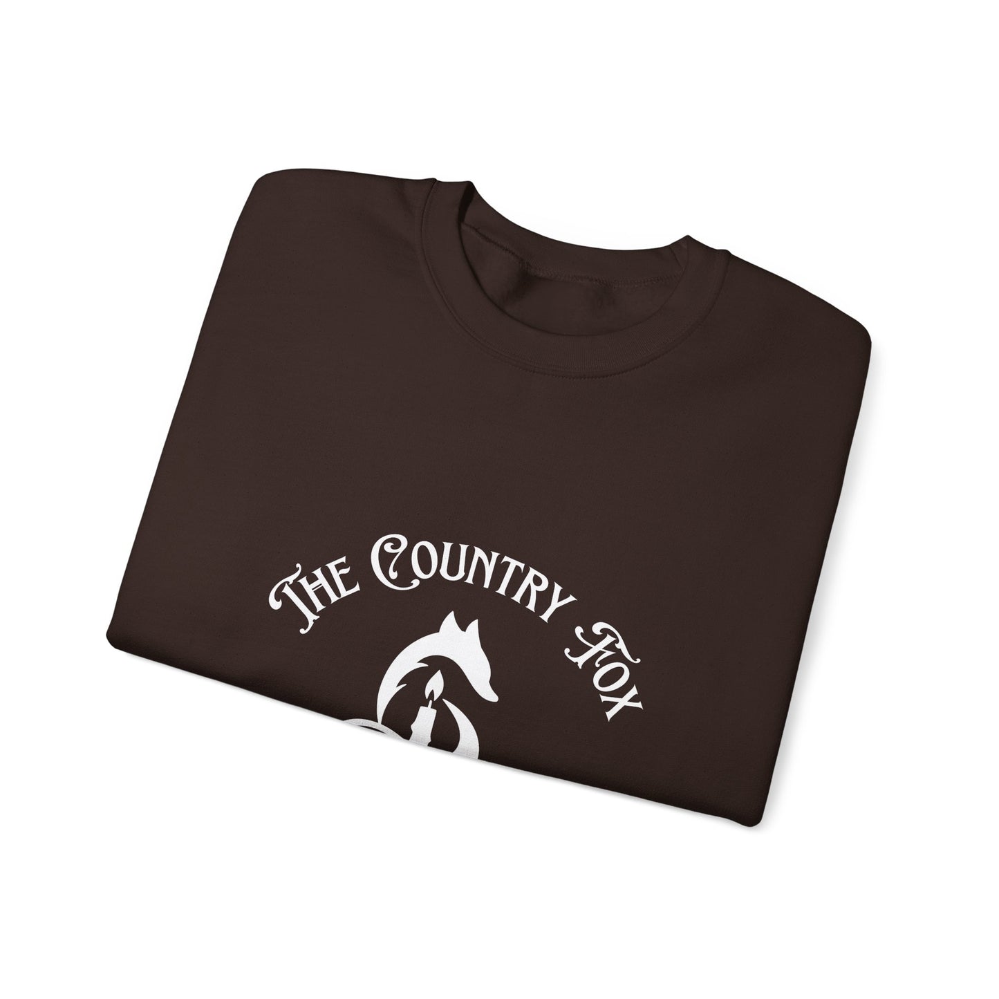 Country Fox Crewneck Sweatshirt — "The Country Fox" Logo Pullover