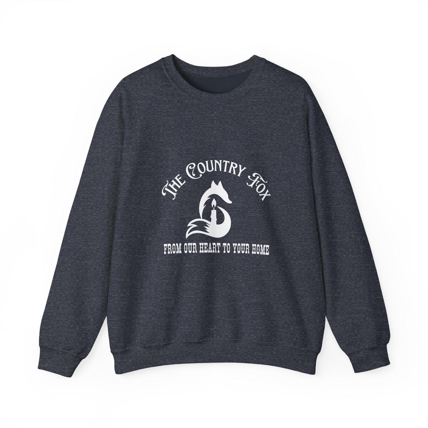 Country Fox Crewneck Sweatshirt — "The Country Fox" Logo Pullover