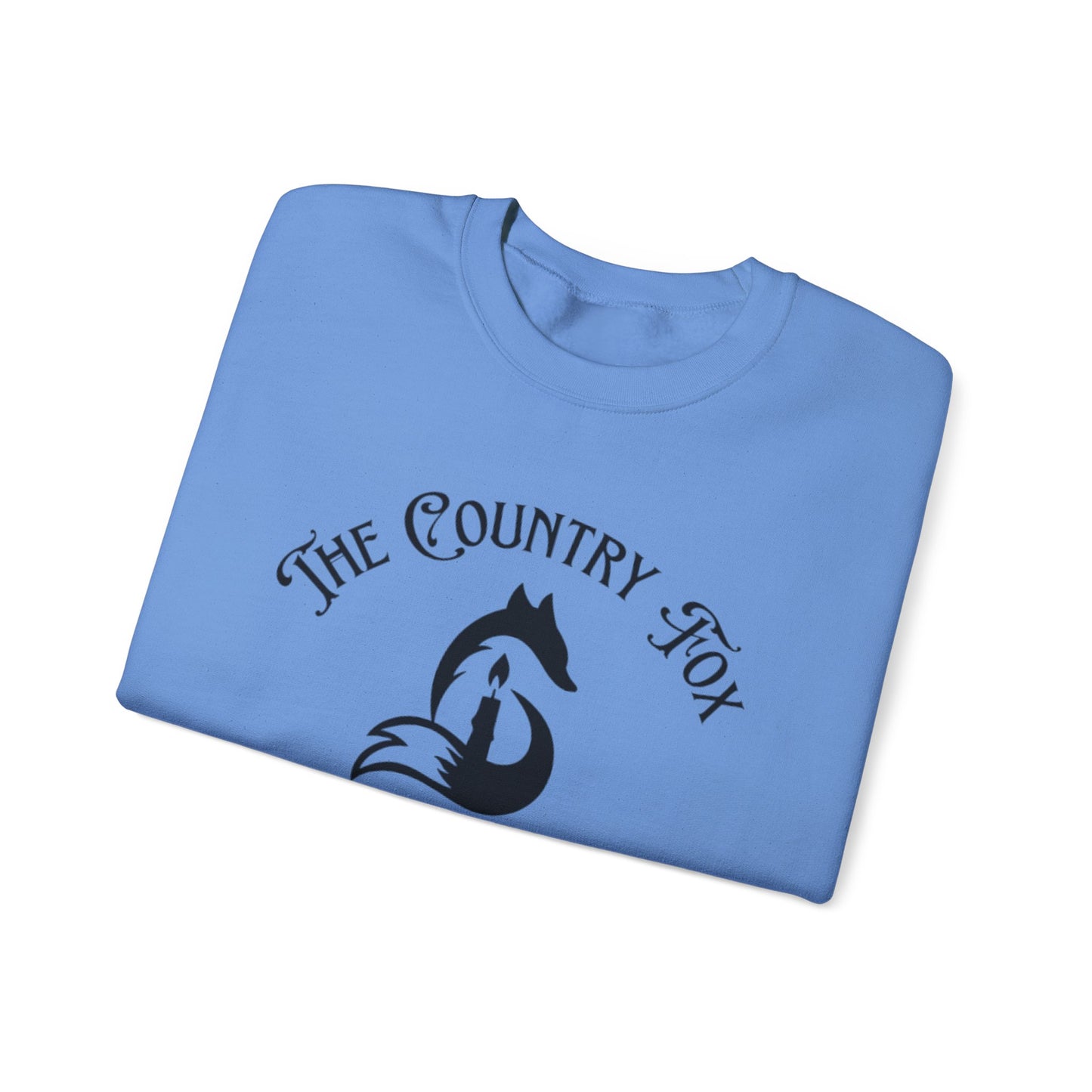 Country Fox Crewneck Sweatshirt — "The Country Fox" Logo Pullover