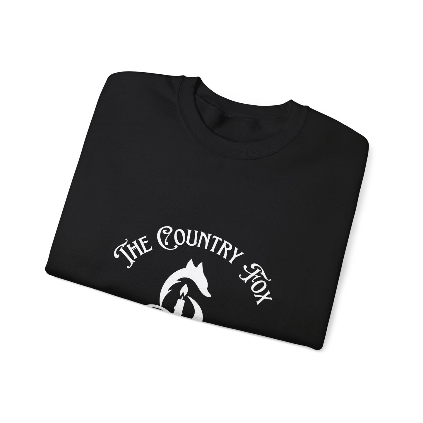 Country Fox Crewneck Sweatshirt — "The Country Fox" Logo Pullover