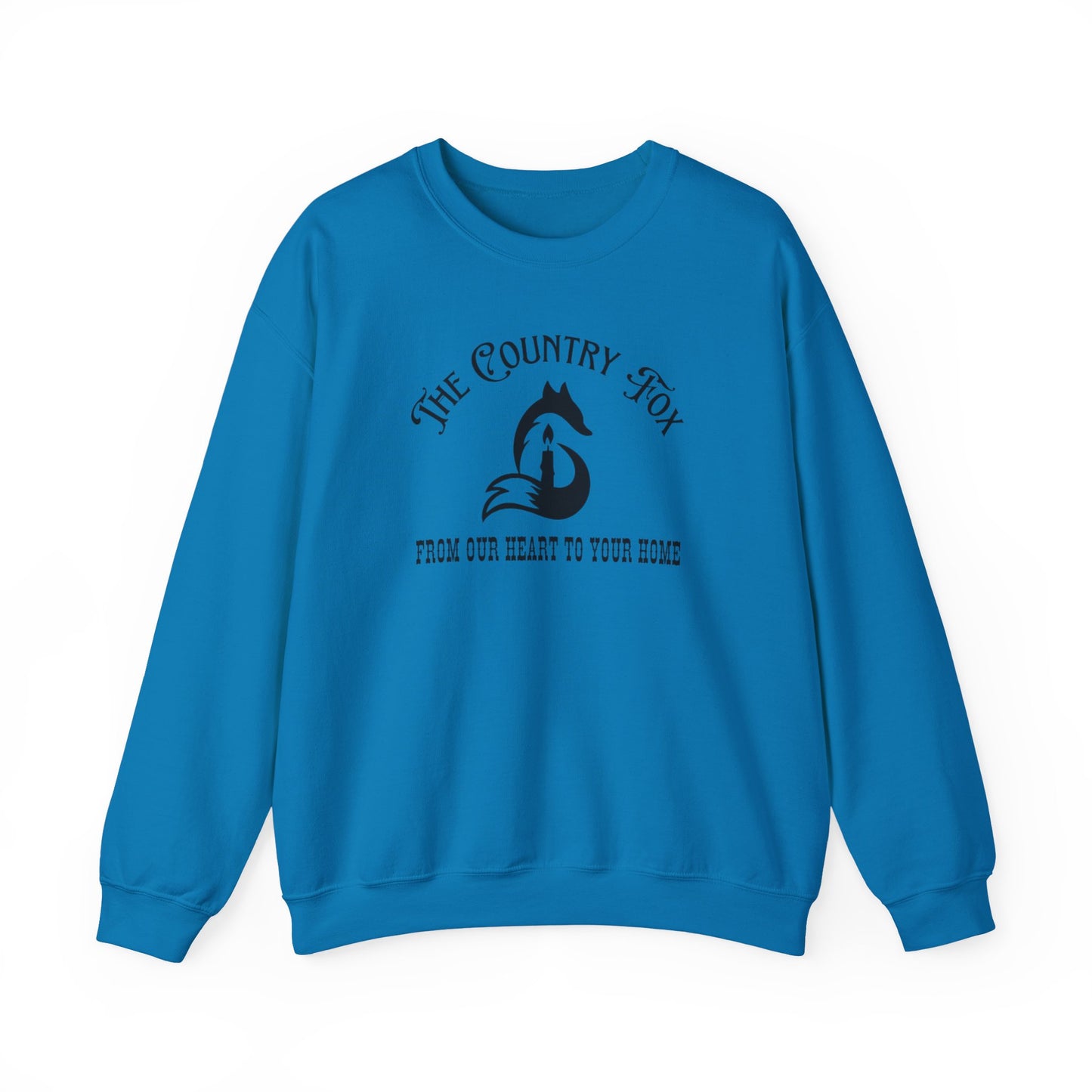 Country Fox Crewneck Sweatshirt — "The Country Fox" Logo Pullover