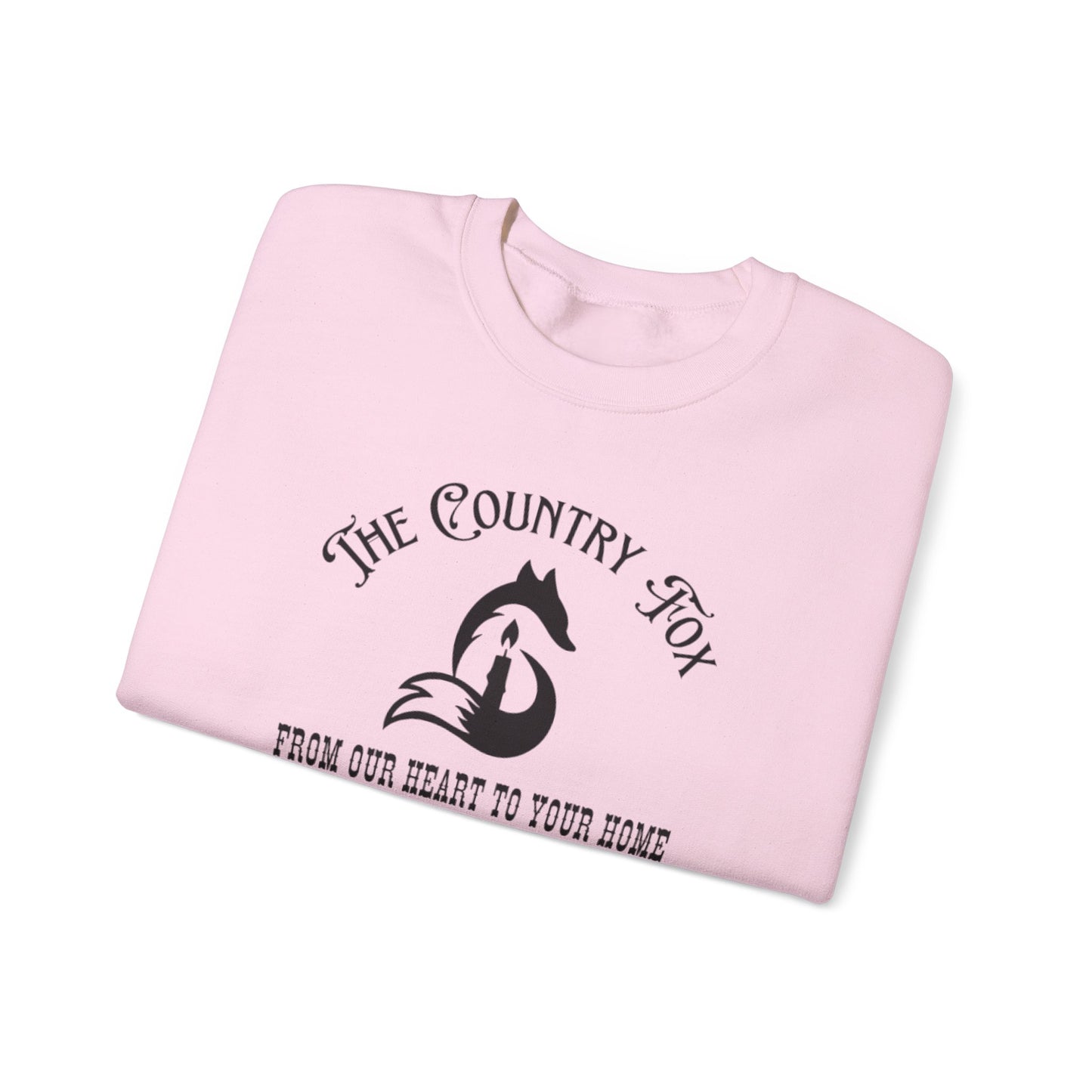 Country Fox Crewneck Sweatshirt — "The Country Fox" Logo Pullover
