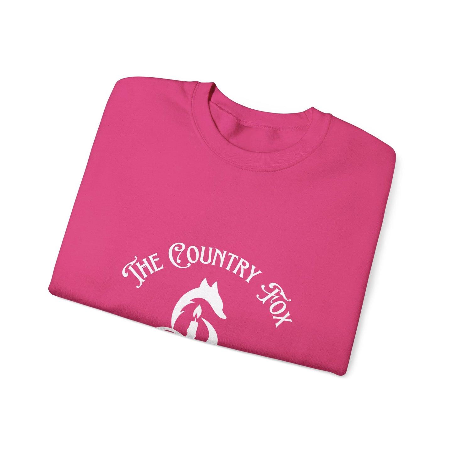 Country Fox Crewneck Sweatshirt — "The Country Fox" Logo Pullover