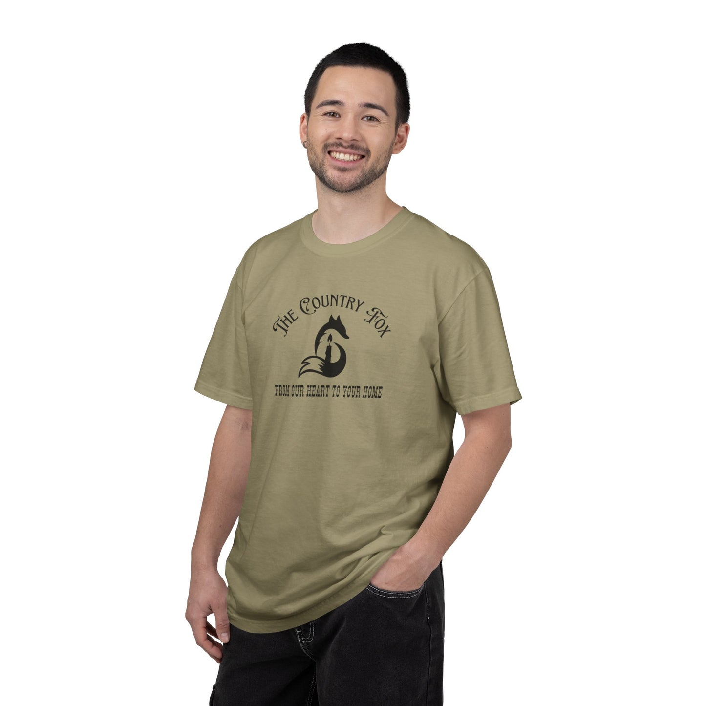 The Country Fox Unisex Garment-Dyed T-shirt