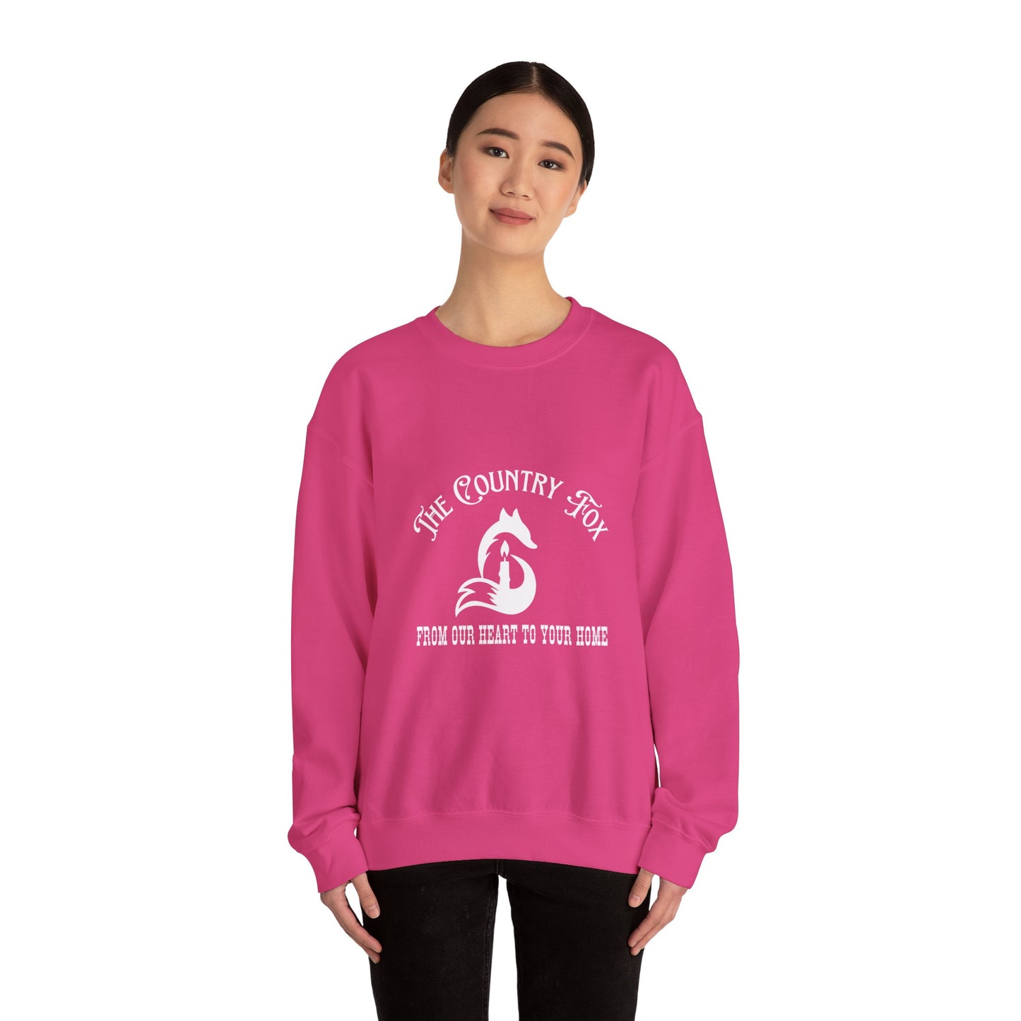 Country Fox Crewneck Sweatshirt — "The Country Fox" Logo Pullover