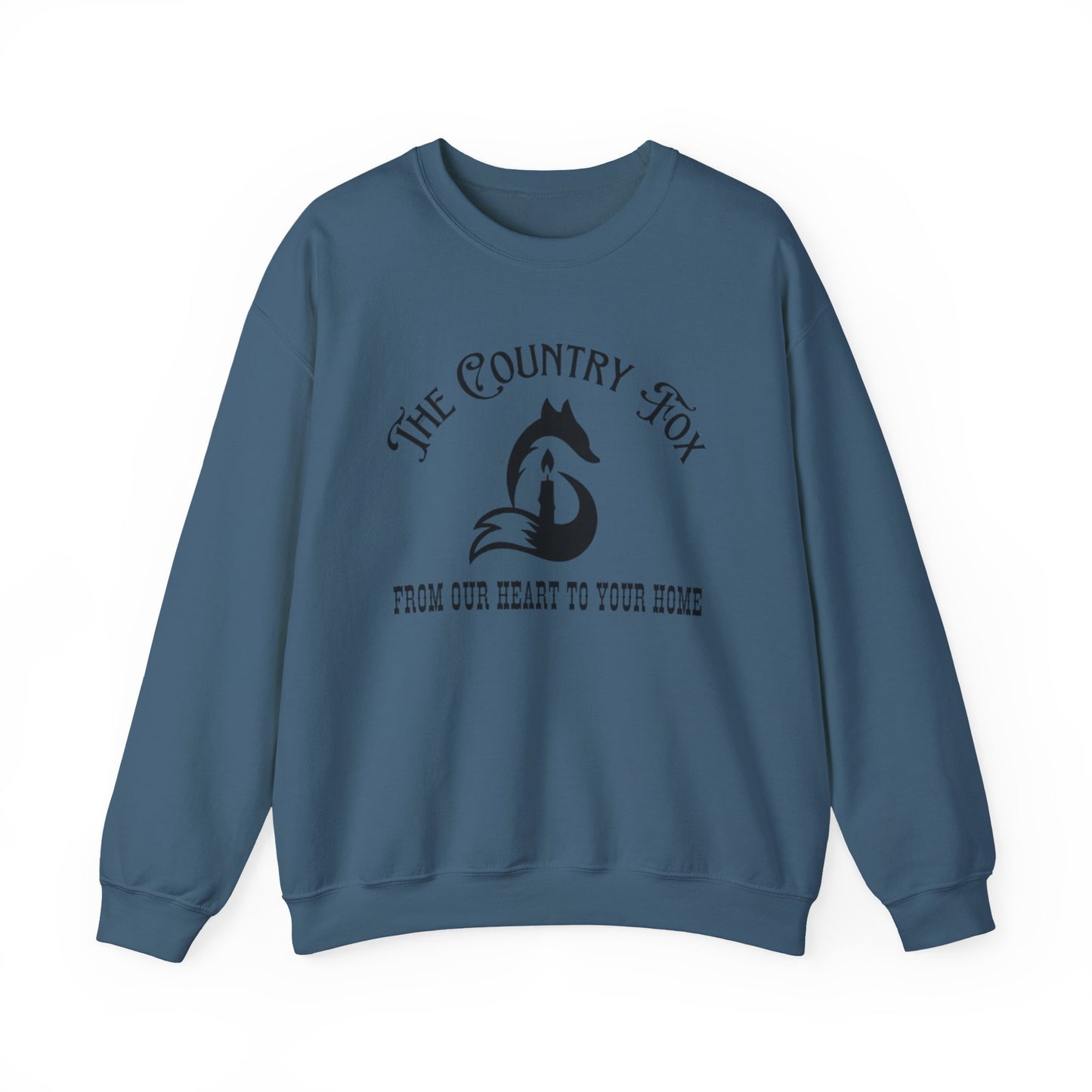 Country Fox Crewneck Sweatshirt — "The Country Fox" Logo Pullover
