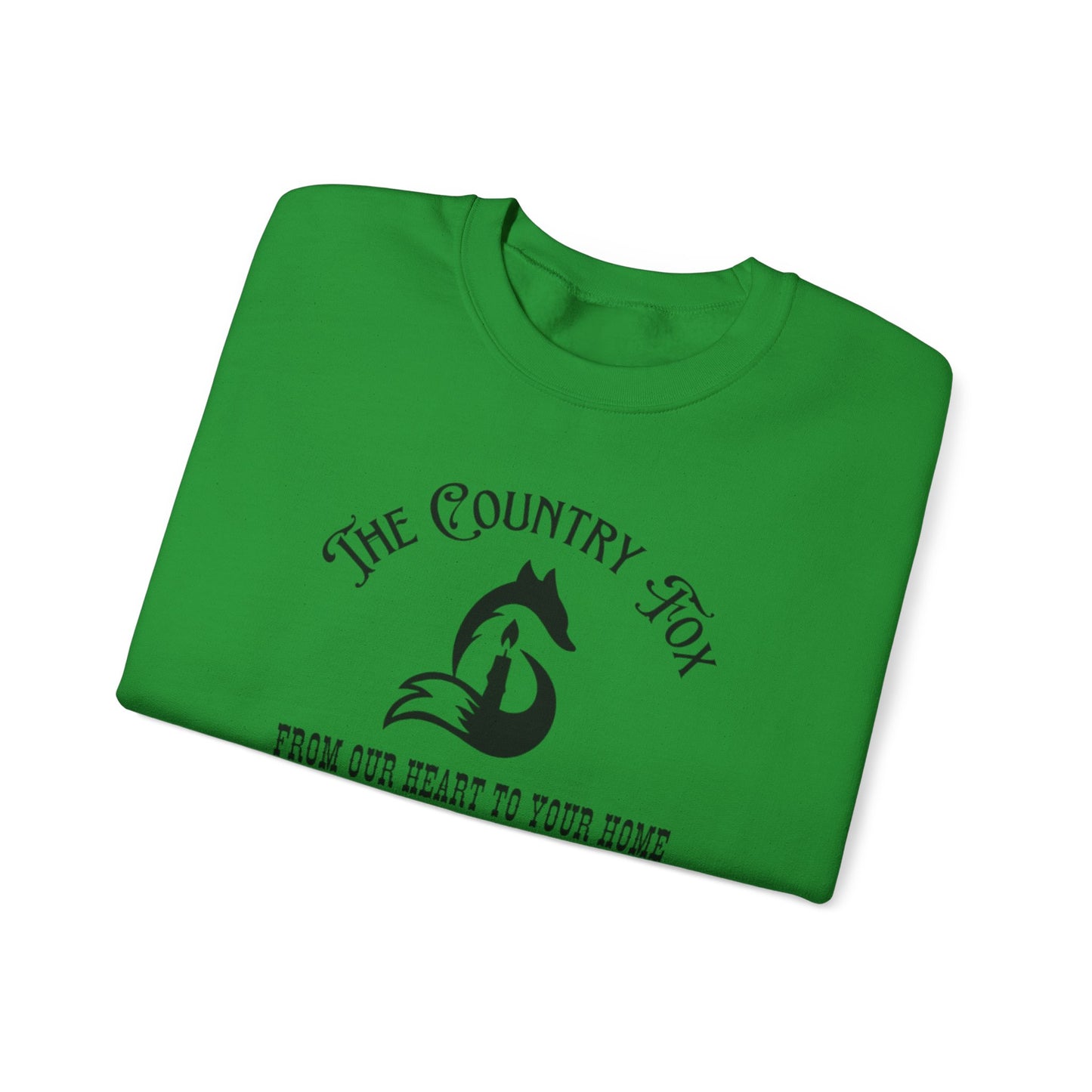 Country Fox Crewneck Sweatshirt — "The Country Fox" Logo Pullover