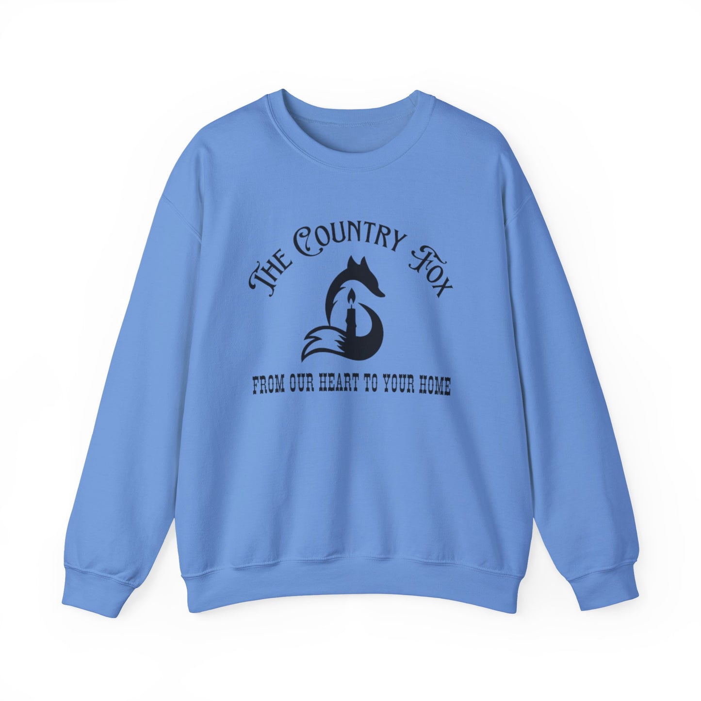 Country Fox Crewneck Sweatshirt — "The Country Fox" Logo Pullover