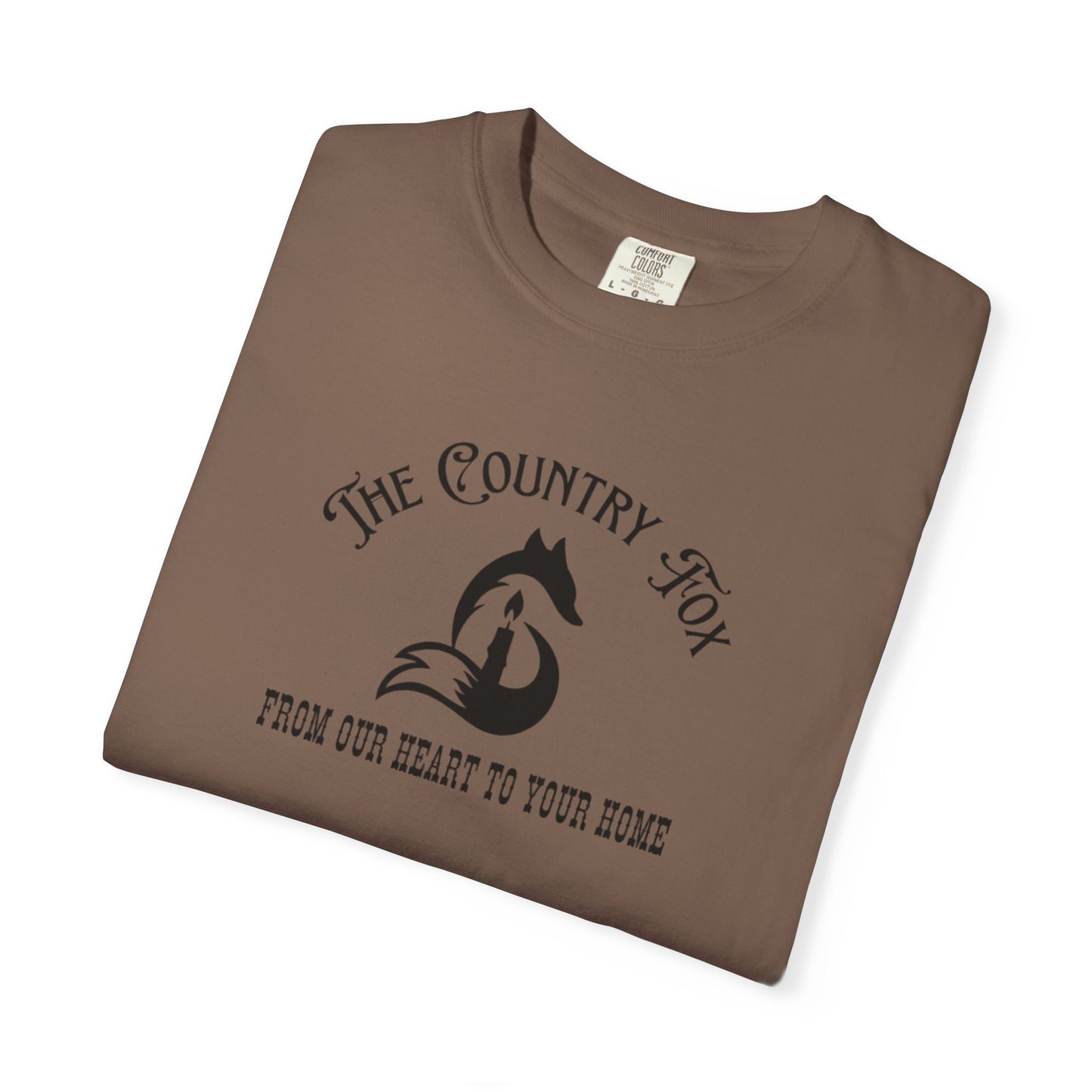 The Country Fox Unisex Garment-Dyed T-shirt