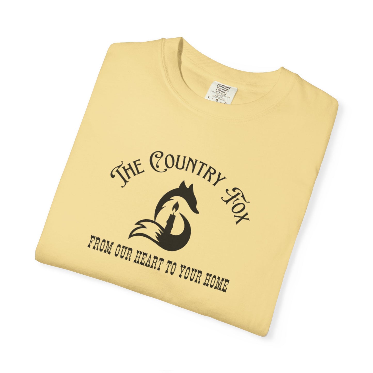 The Country Fox Unisex Garment-Dyed T-shirt