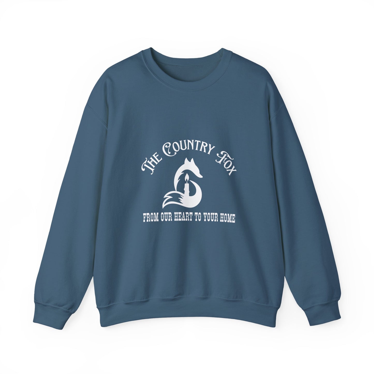 Country Fox Crewneck Sweatshirt — "The Country Fox" Logo Pullover