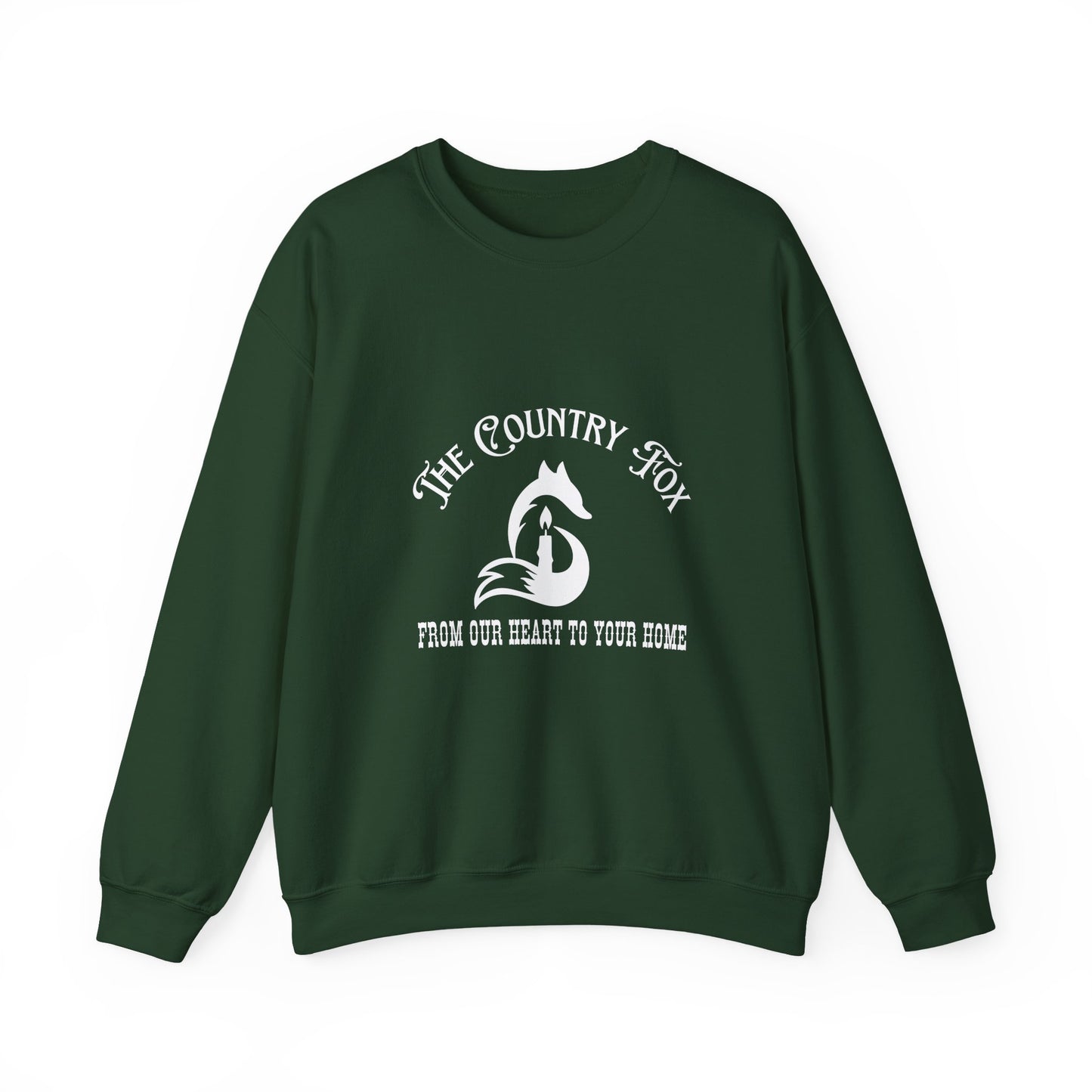 Country Fox Crewneck Sweatshirt — "The Country Fox" Logo Pullover