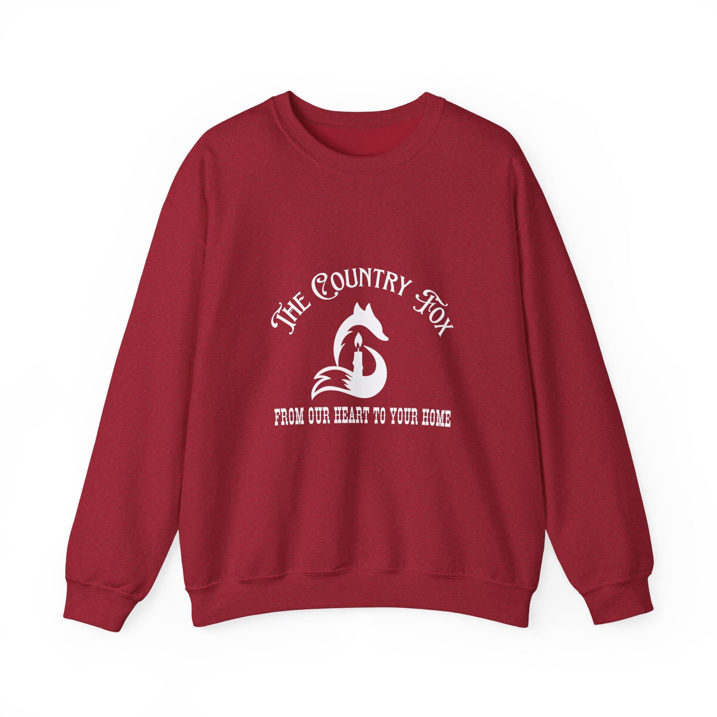 Country Fox Crewneck Sweatshirt — "The Country Fox" Logo Pullover