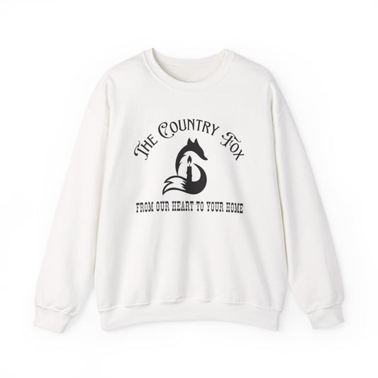Country Fox Crewneck Sweatshirt — "The Country Fox" Logo Pullover