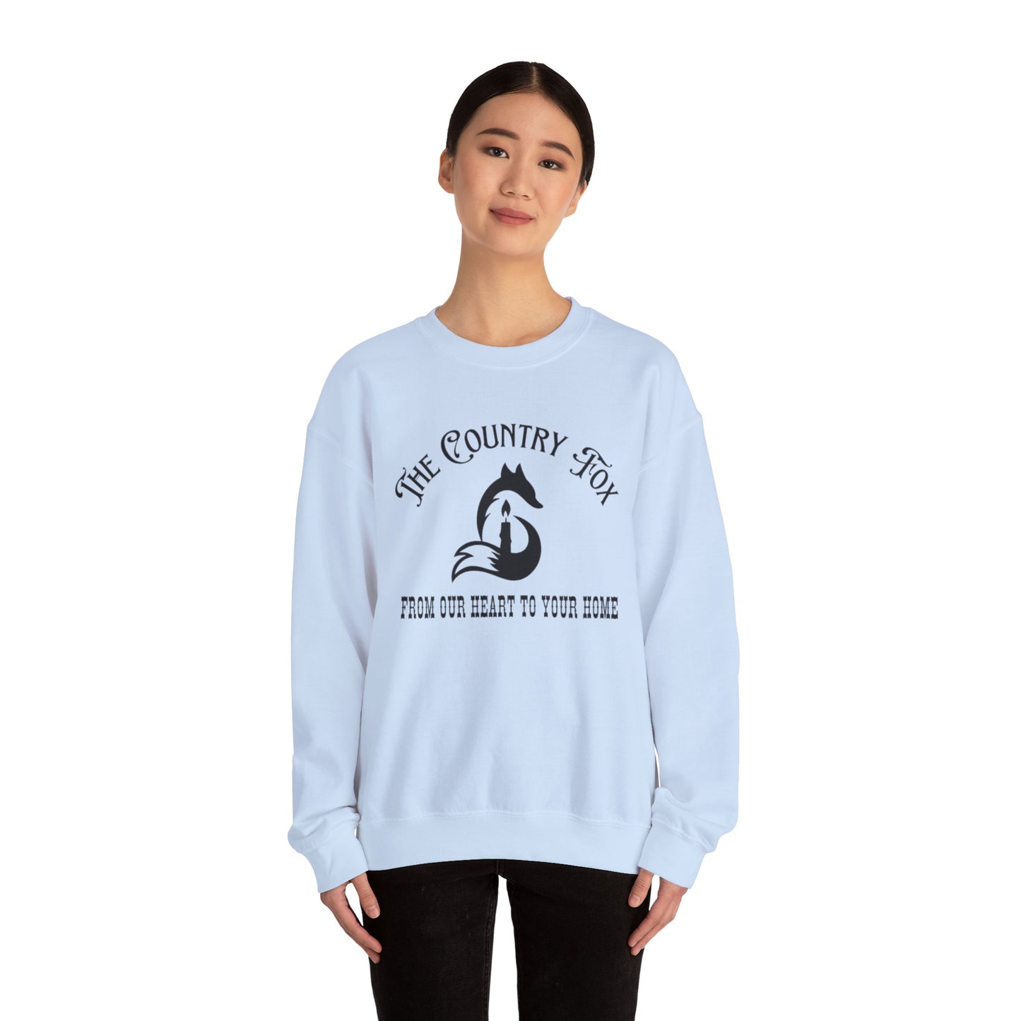 Country Fox Crewneck Sweatshirt — "The Country Fox" Logo Pullover